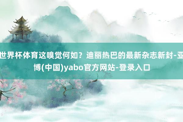 世界杯体育这嗅觉何如？迪丽热巴的最新杂志新封-亚博(中国)yabo官方网站-登录入口