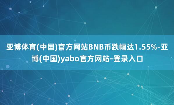 亚博体育(中国)官方网站BNB币跌幅达1.55%-亚博(中国)yabo官方网站-登录入口